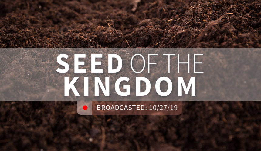 Seed of the Kingdom | Sunday – October 27, 2019
