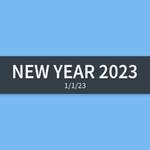New Year 2023 | Sunday, January 1, 2023 | Gary Zamora