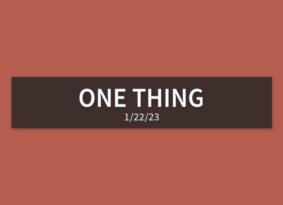 One Thing | Sunday, January 22, 2023 | Andrew Hopkins