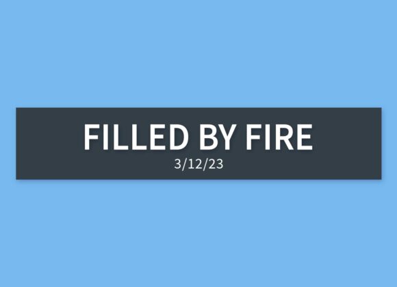 Filled by Fire | Sunday, March 12, 2023 | Gary Zamora