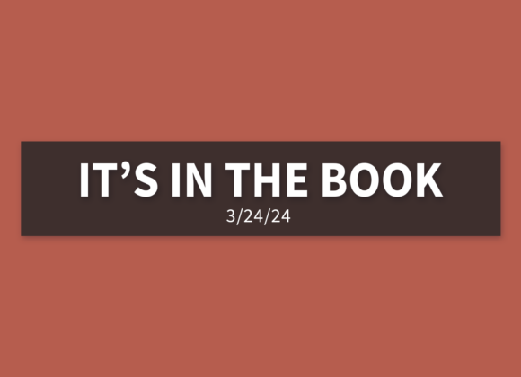 It’s In The Book | Sunday, March 24, 2024 | Gary Zamora